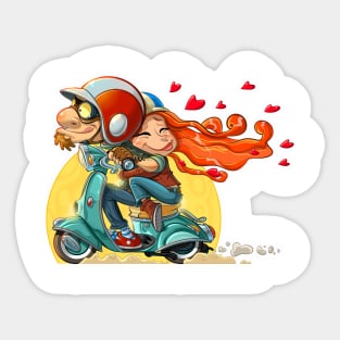 Scooter Sticker